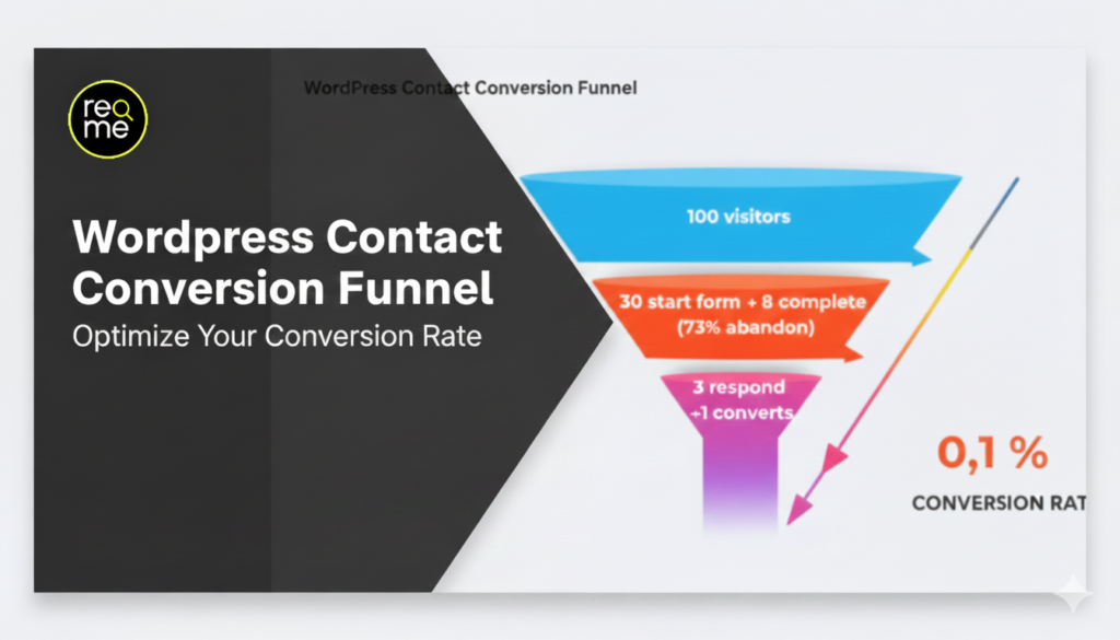 Why Your WordPress Contact Form Is Secretly Killing Your Business (And You Don’t Even Know It) - Reqme AI