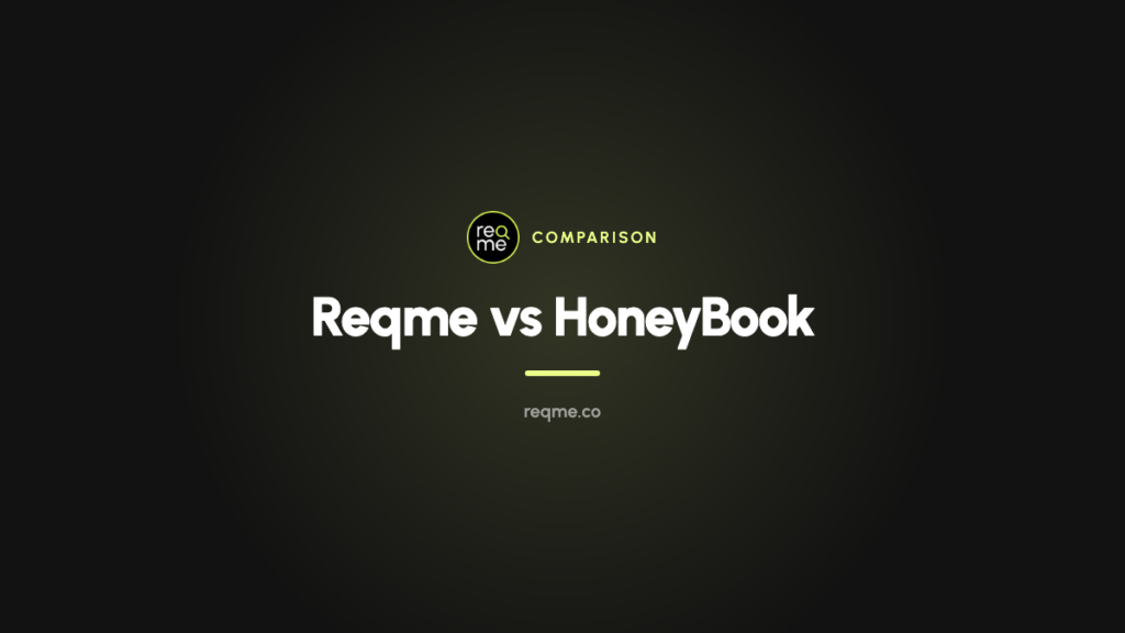 Reqme vs HoneyBook — ReqMe